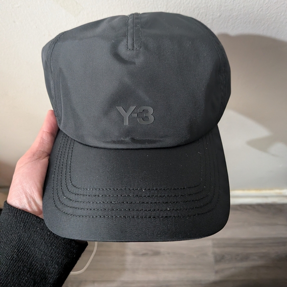 Adidas Y-3 Black Nylon Premium Cap Brand New With Tags - Picture 1 of 5